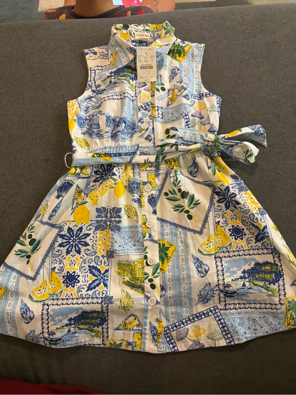 Crewcuts Amalfi Coast Dress NWT - Picture 3 of 4